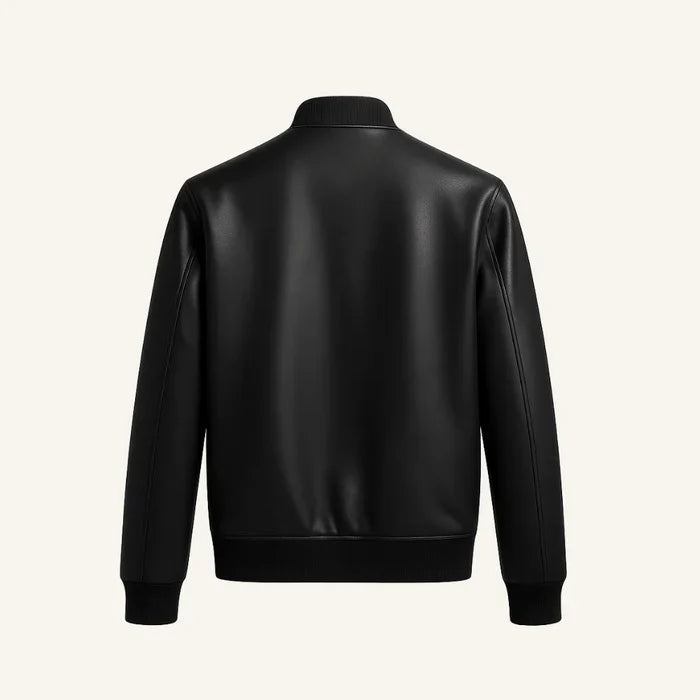 Chaqueta de Cuero + Reloj italiano